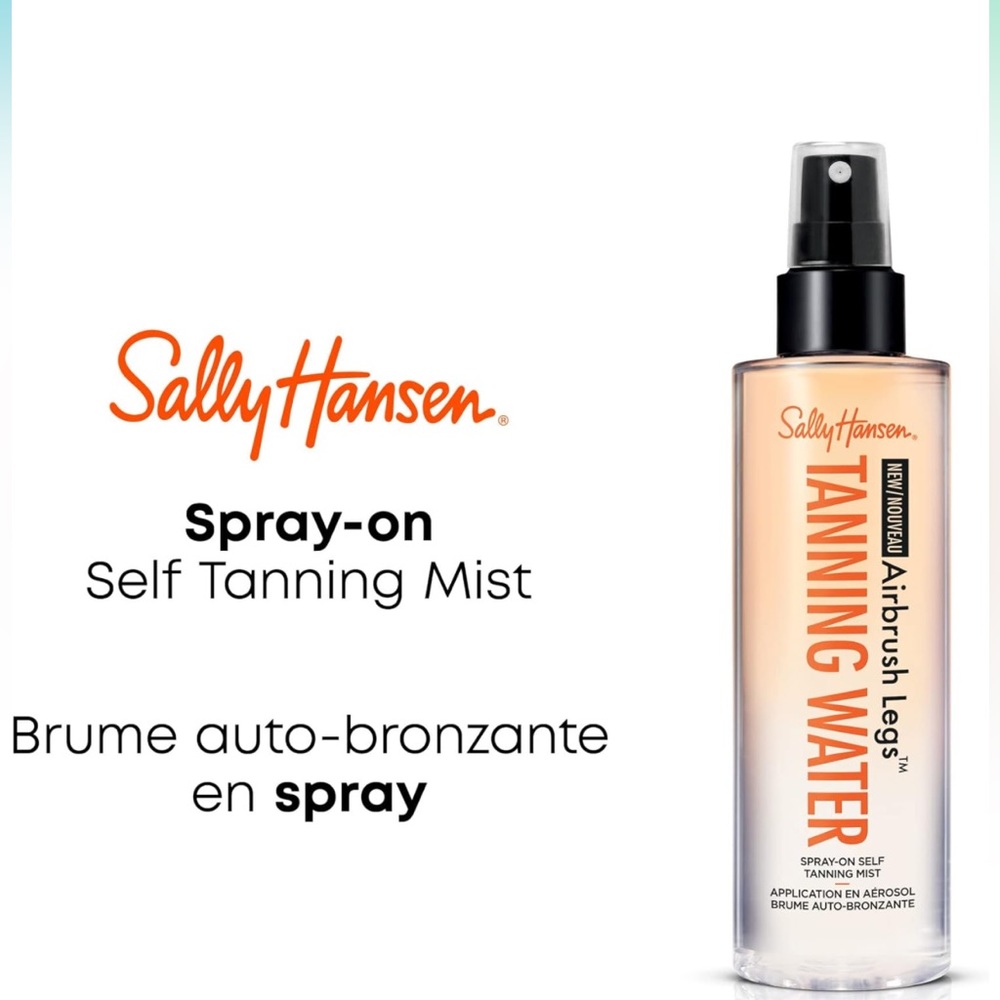 Sally Hansen - Airbrush Legs Tanning Water, 200 Milliliters sealed NWT